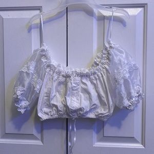 off the shoulder top